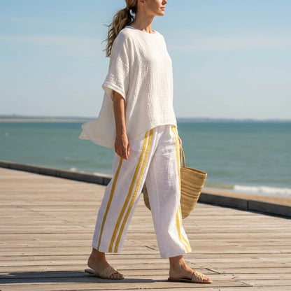 Women's Two-Piece Co-ord Set in a Luxurious Fabric Blend – Marlowe