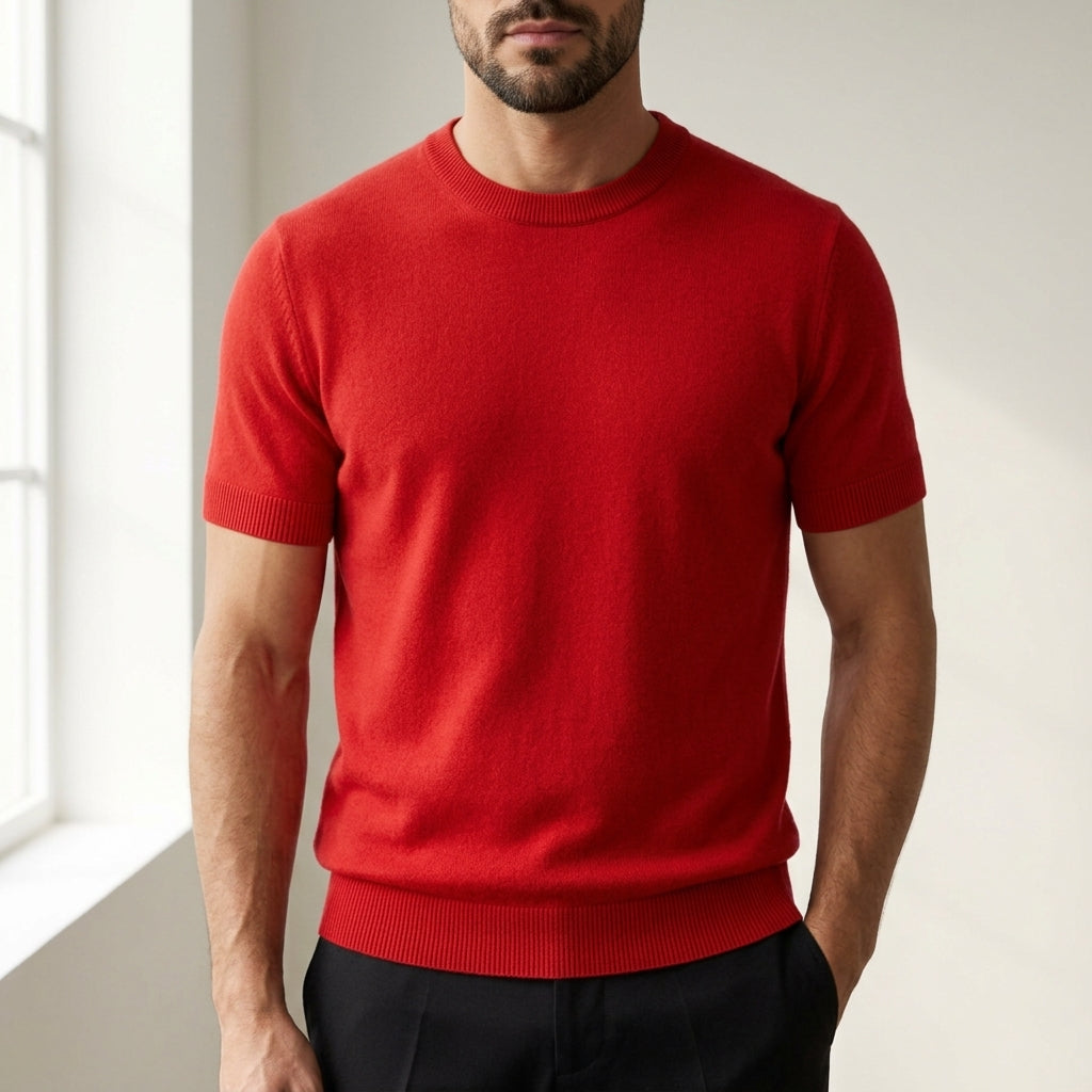 Skyros Knit Blend Tee