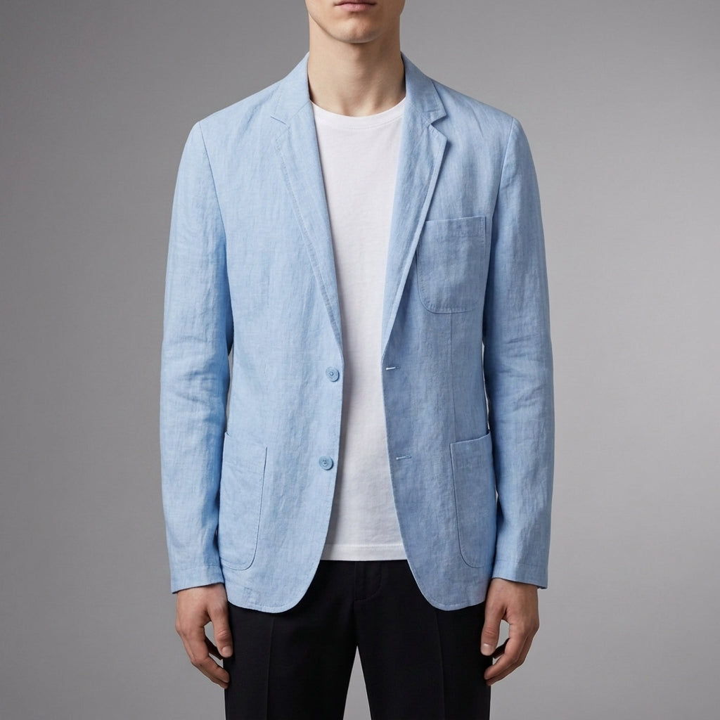 Siena Relaxed Linen Blazer