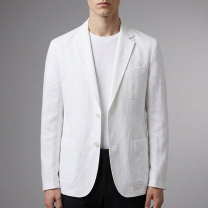 Siena Relaxed Linen Blazer