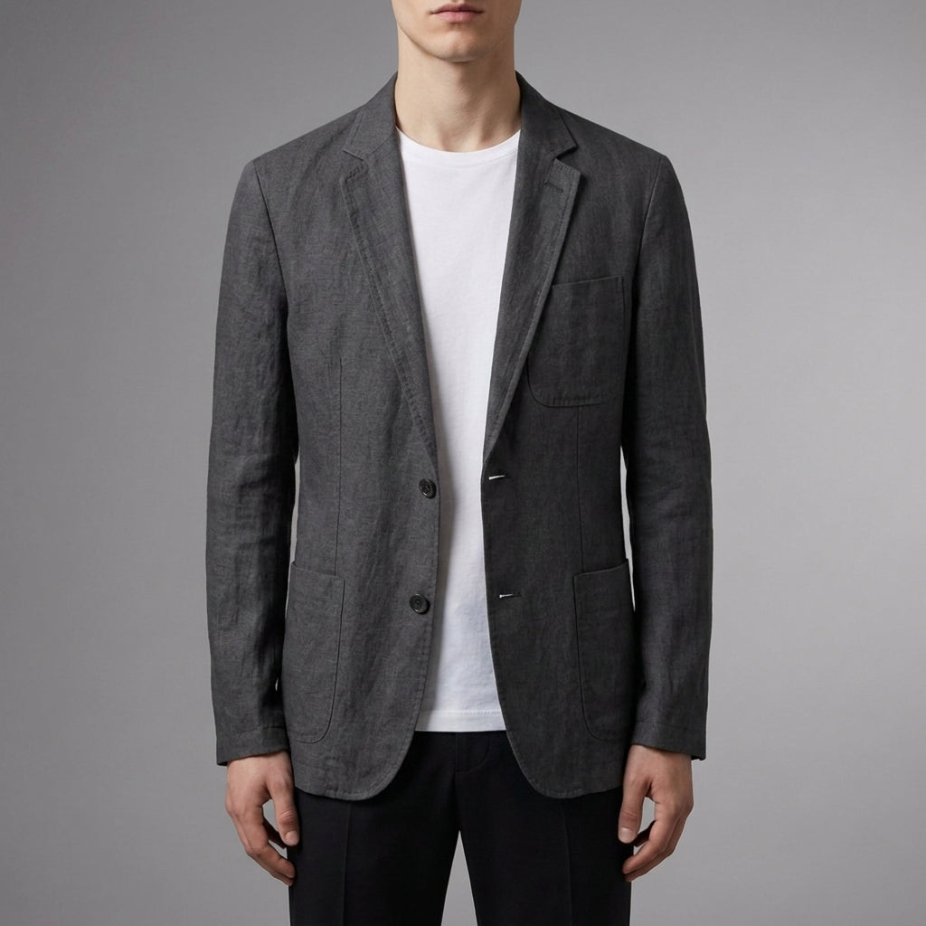 Siena Relaxed Linen Blazer