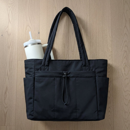 Quilted Puffer Tote Lightweight Work Travel Bag – Marlowe