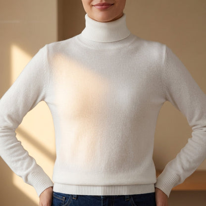 Slim Fit Turtleneck Sweater Soft Fabric Blend Classic Style – Marlowe