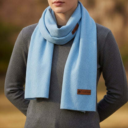 Knit Blend Tassel Scarf Soft Refined Style – Elara