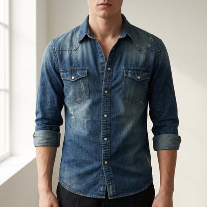 Denim Shirt for Women Relaxed Slim Fit – Marlowe
