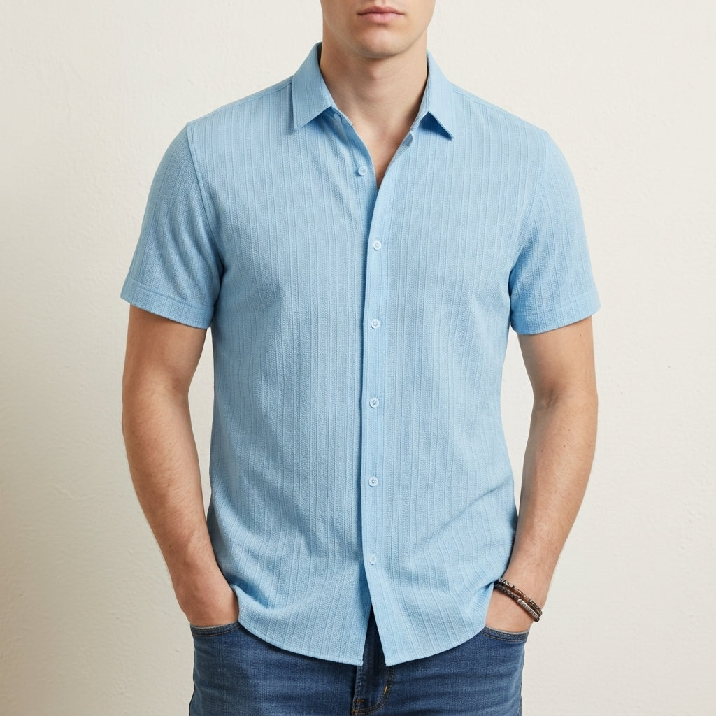 Sitia Striped Short Sleeve Shirt