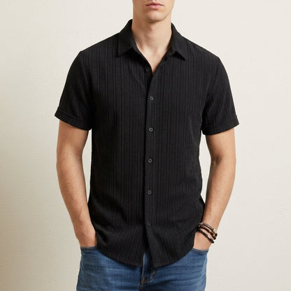 Sitia Striped Short Sleeve Shirt