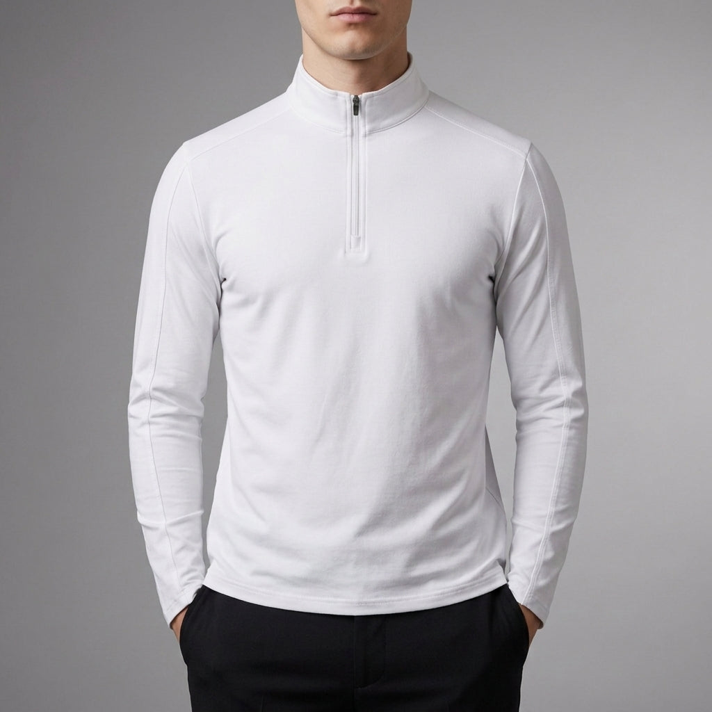 Long-Sleeve Hiking Pullover with UV Protection – Alina
