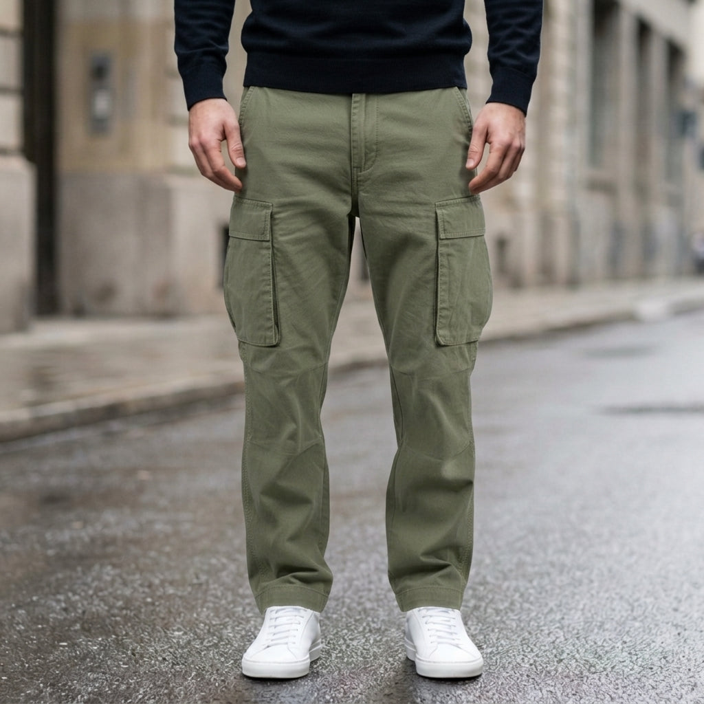 Sliema Straight Leg Cargo Pants