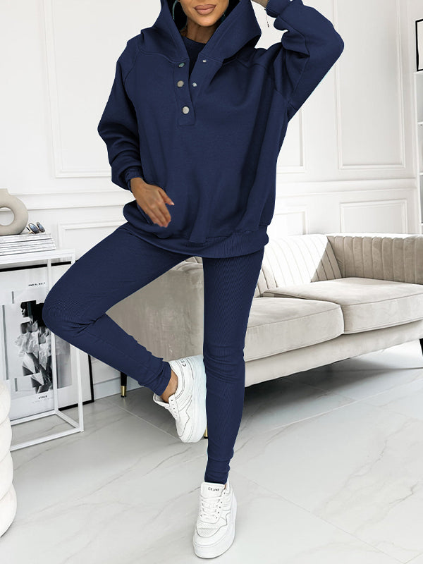 Elodie Sæt med Bukser og Hættetrøje – Komfortabel og Stilfuld Casual Wear