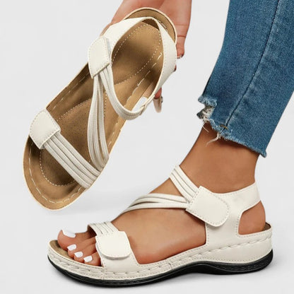 Arch-Support Strappy Sandals for Women – Orthopedic Comfort