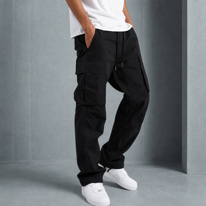 Relaxed Cargo Pants Cotton Blend Utility Fit – Marlowe