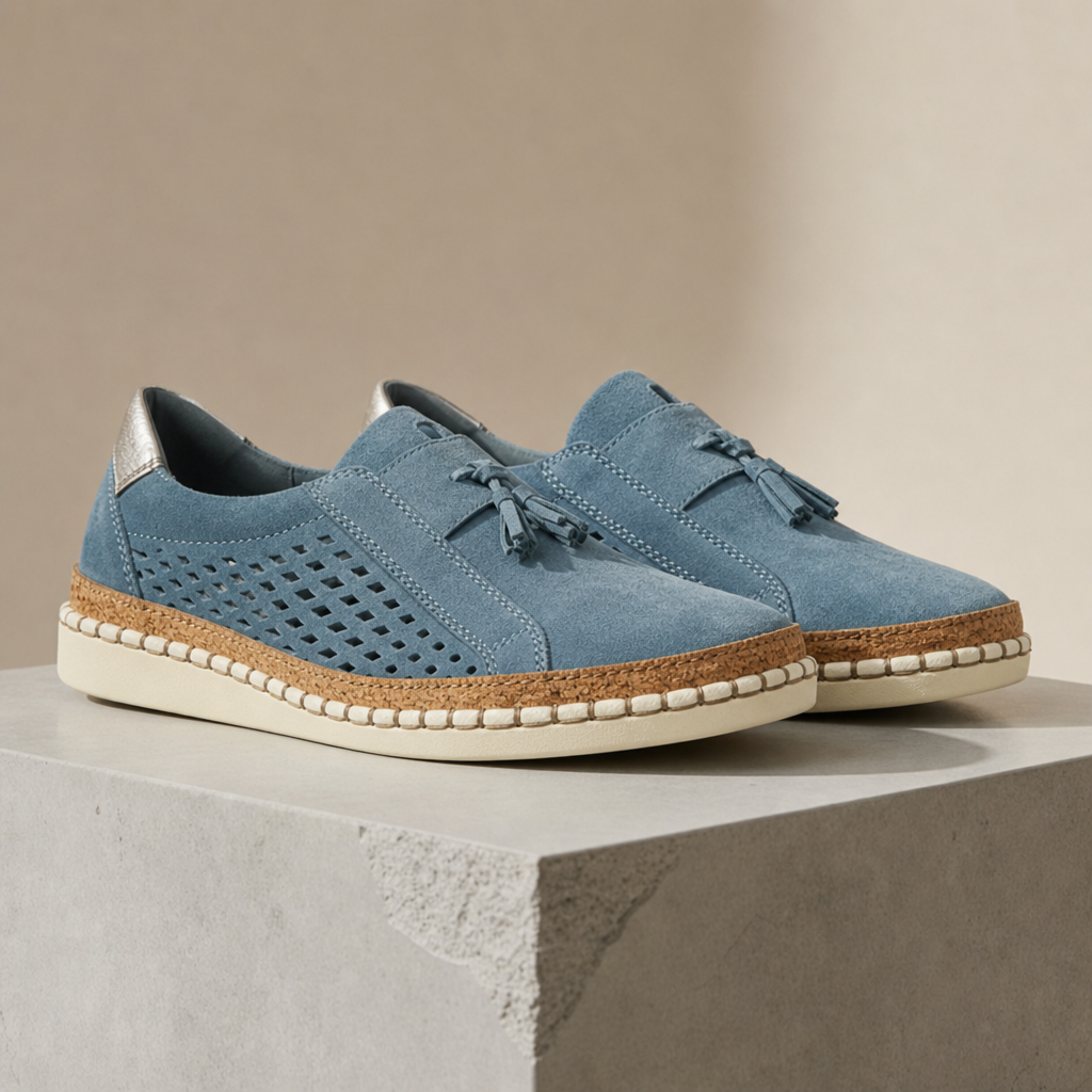 Tassel Slip-On Sneakers Faux Leather Everyday Comfort – Marlowe