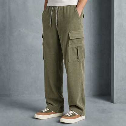 Skiathos Corduroy Cargo Pants