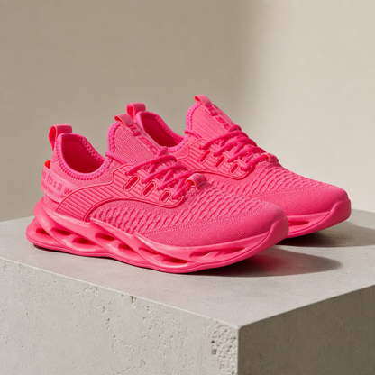 Knit Sneakers with Arch Support and Gradient Upper – Verona