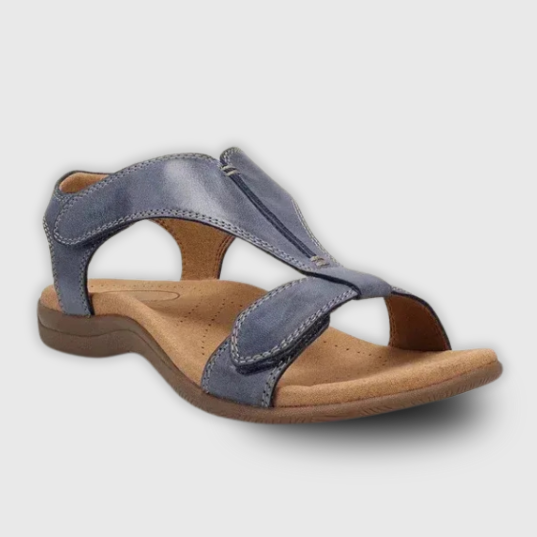 Melody Casual Flat Sandals with Elegant Comfort and Support