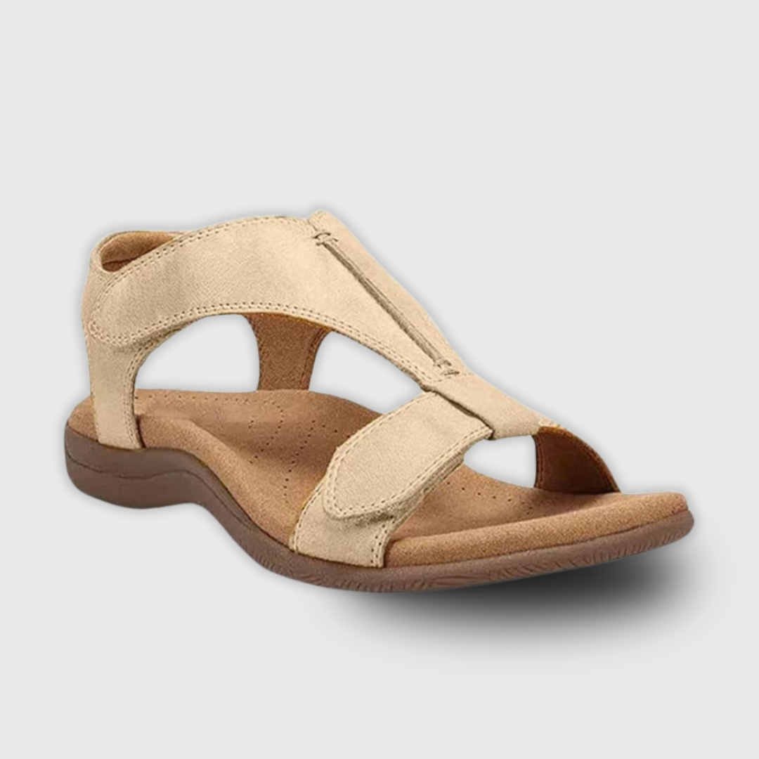 Melody Casual Flat Sandals with Elegant Comfort and Support
