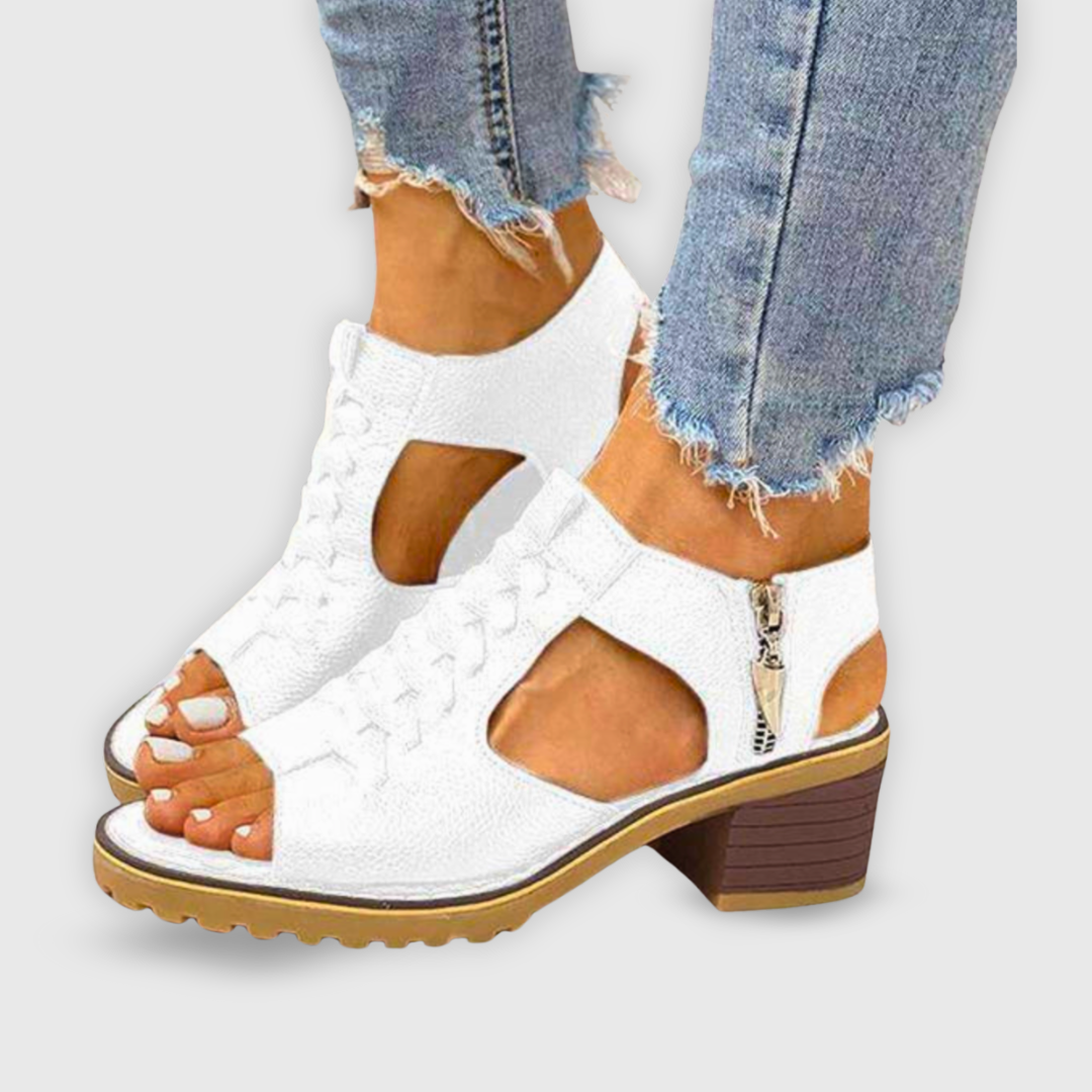 Natalie Chunky Heel Sandals with Stylish Design and Comfortable Support