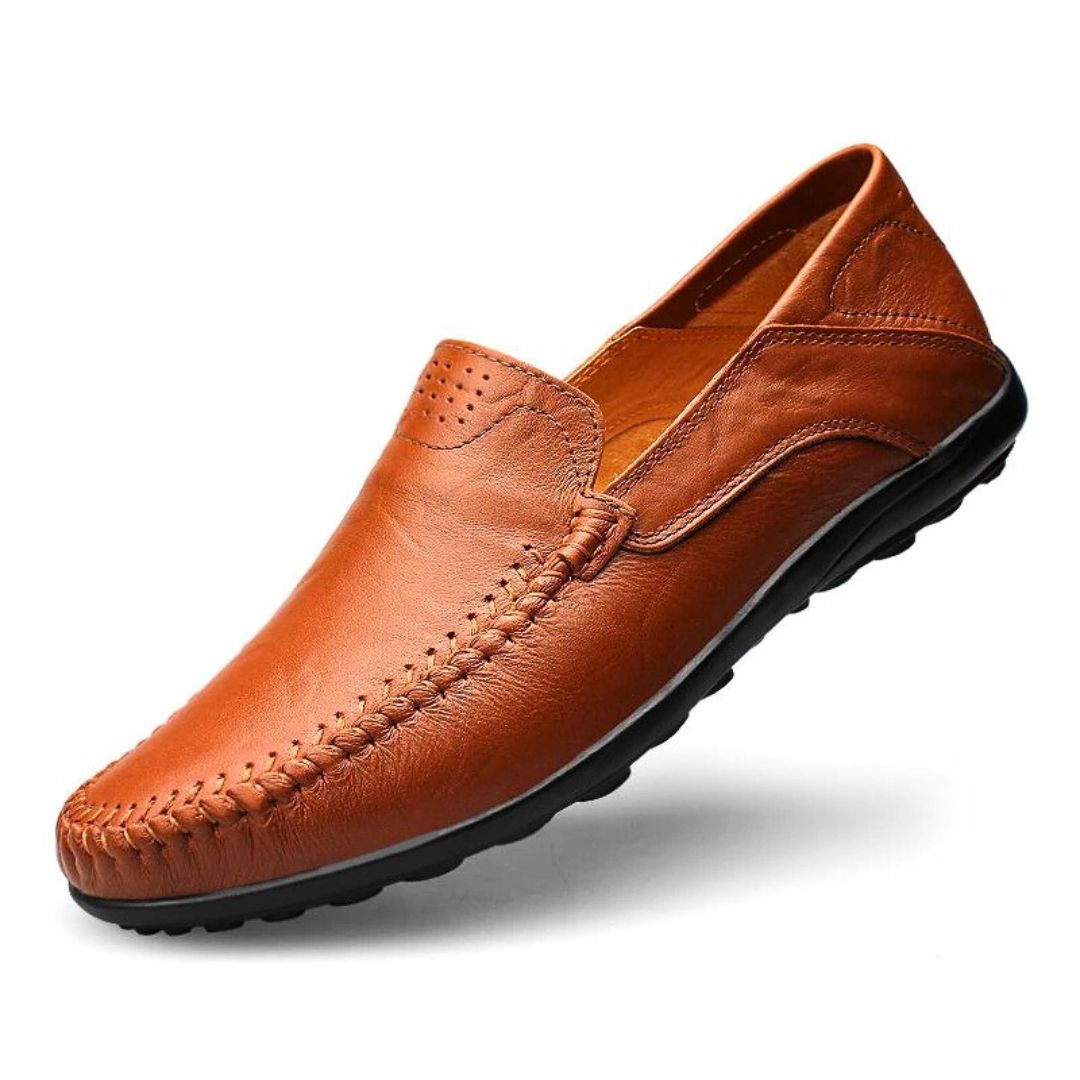 Leather Loafers Lightweight Flexible Sole – Marlow