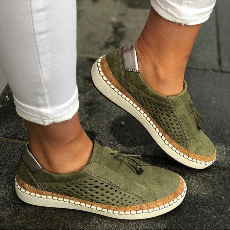 Arden Orthoflex Slip-Ons for Narrow Feet with Arch Support and Breathable Design