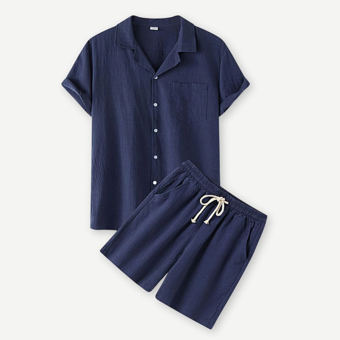 Linen Blend Set Relaxed Fit Lightweight Comfort – Marlowe