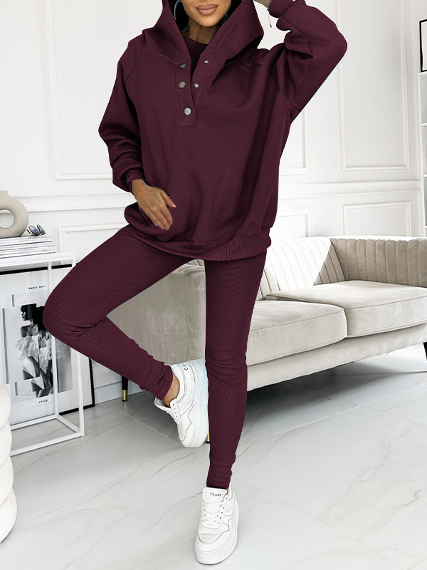 Elodie Sæt med Bukser og Hættetrøje – Komfortabel og Stilfuld Casual Wear