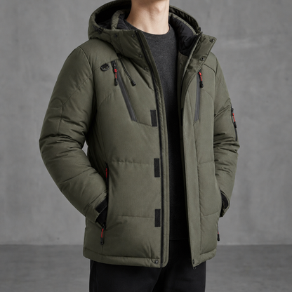Insulated Hooded Down Parka Lightweight Packable – Aster