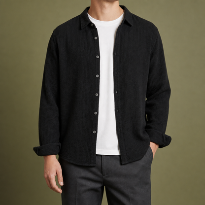 Cotton Gauze Casual Shirt Relaxed Fit – Marlowe