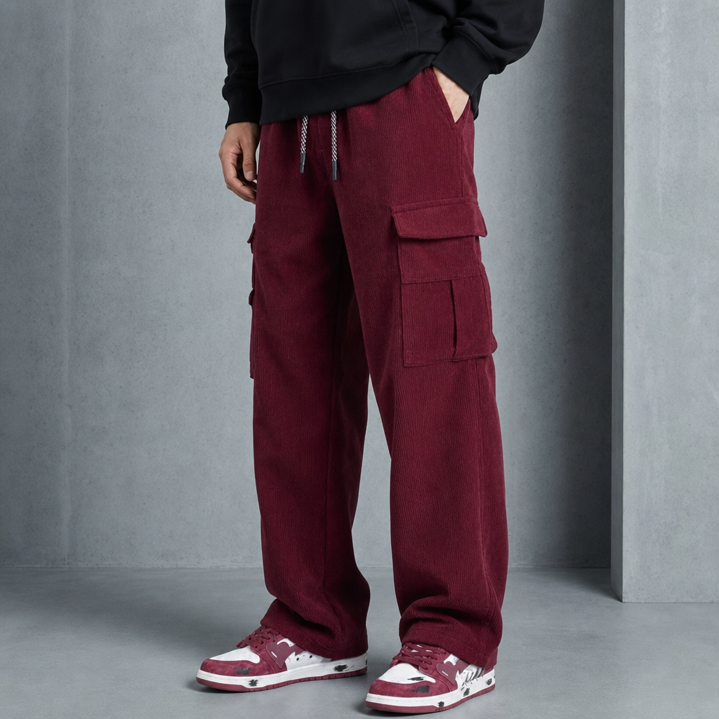 Skiathos Corduroy Cargo Pants