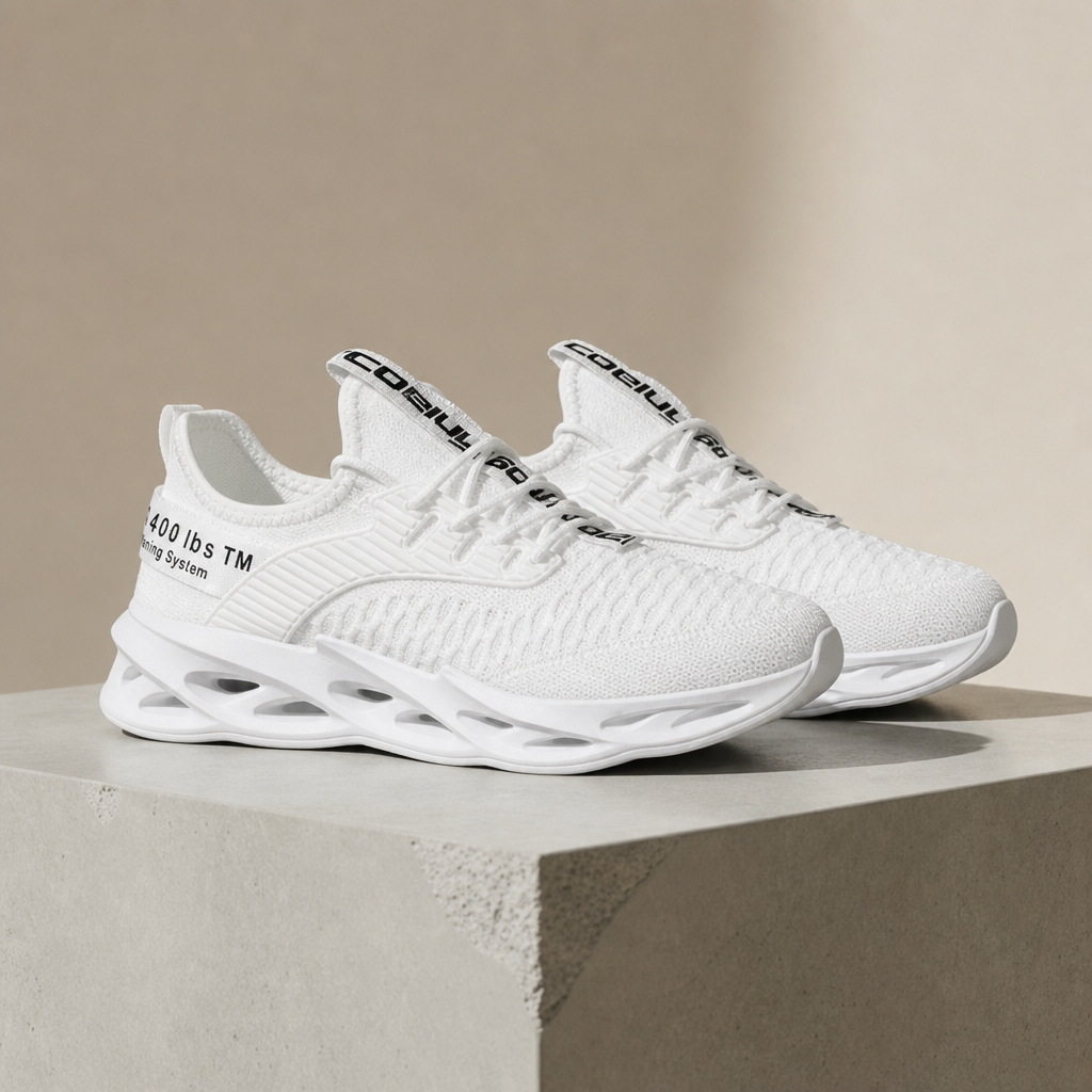 Knit Sneakers with Arch Support and Gradient Upper – Verona
