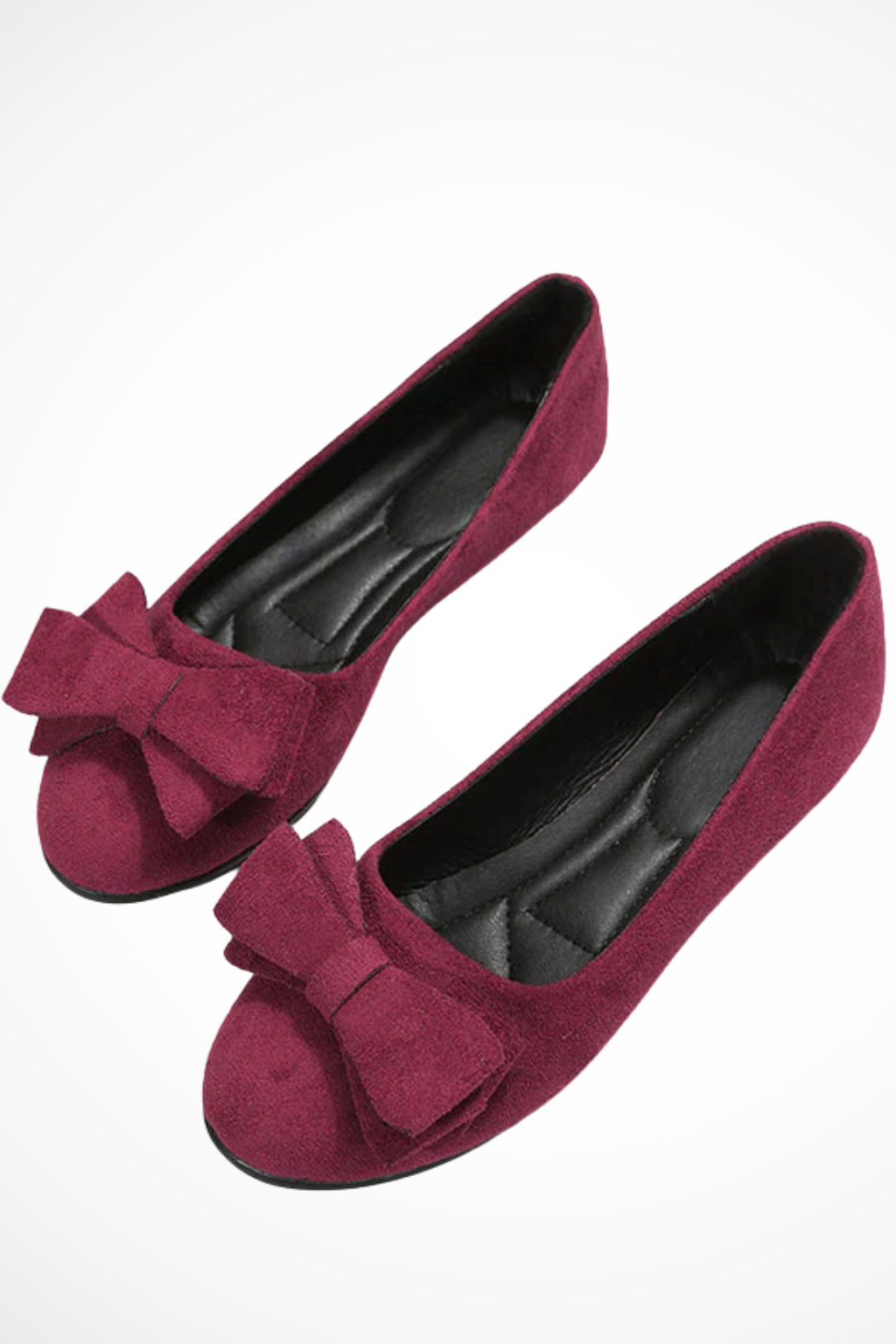 Lyra Comfortable Everyday Walking Flats with Elegant Bow Detail – Stylish Women's Footwear