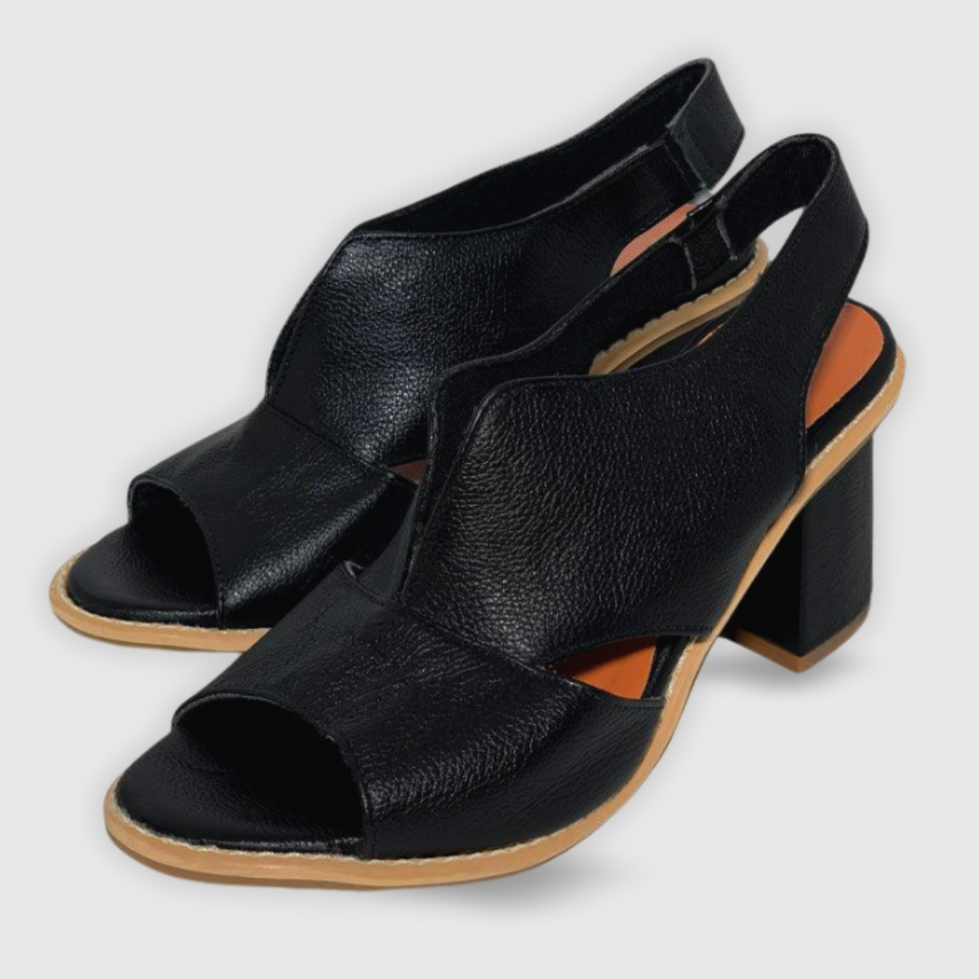 Nicole Mid-Heel Sandals – Stylish, Elegant, and Comfortable Footwear