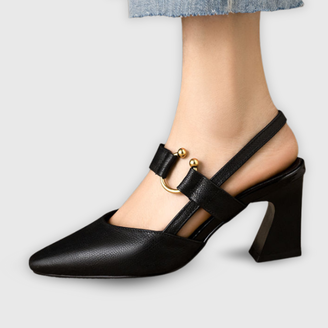Diana Elegant Pointed Toe Slingback Heels – Stylish Sophisticated Women's Shoes