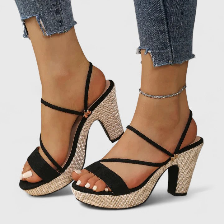 Lorienna | Women's Heels Comfortable Cushioned Insole - Elegant Sophisticated Stylish Wear