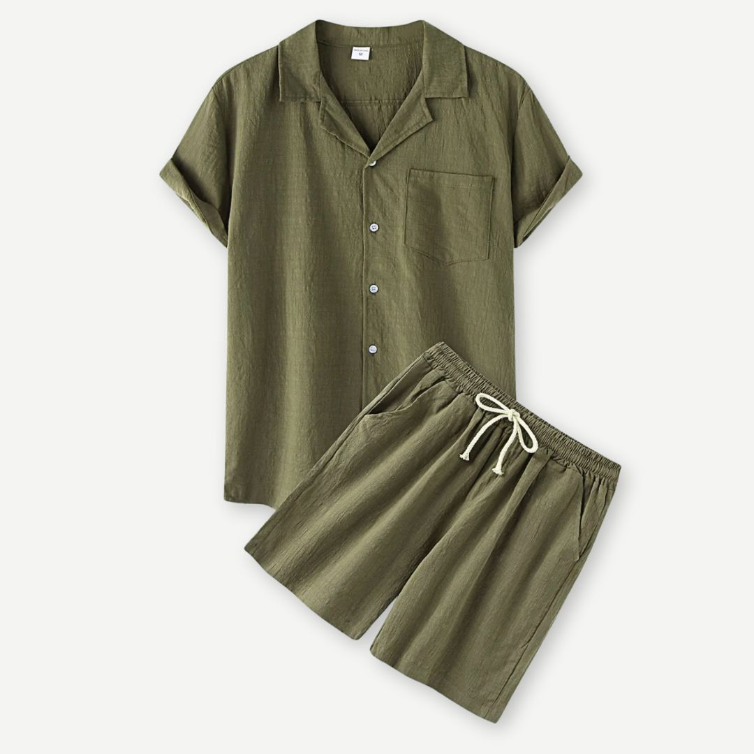Linen Blend Set Relaxed Fit Lightweight Comfort – Marlowe