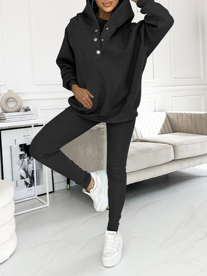 Elodie Sæt med Bukser og Hættetrøje – Komfortabel og Stilfuld Casual Wear
