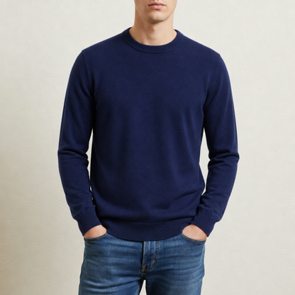 Cashmere Blend Mock Neck Sweater Regular Fit – Arden