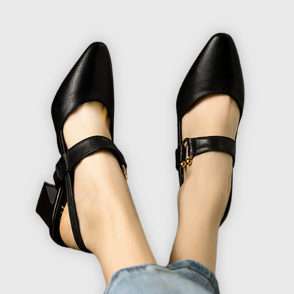 Diana Elegant Pointed Toe Slingback Heels – Stylish Sophisticated Women's Shoes