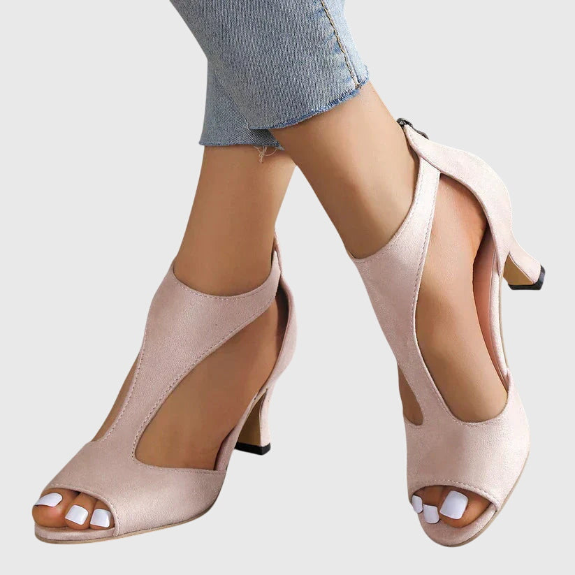 Delfina | Women's Orthopedic Heels Comfortable Supportive Footwear - Elegant Everyday