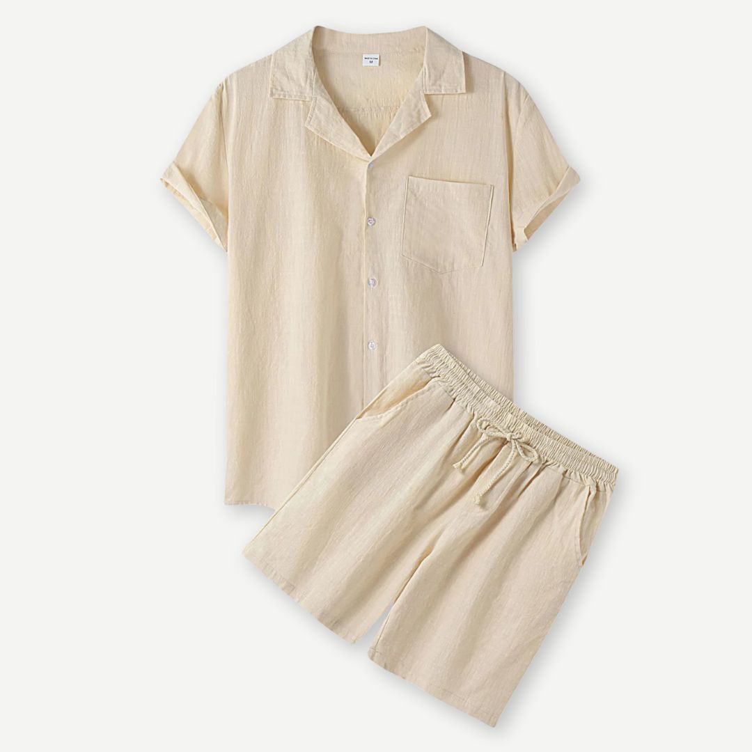 Linen Blend Set Relaxed Fit Lightweight Comfort – Marlowe