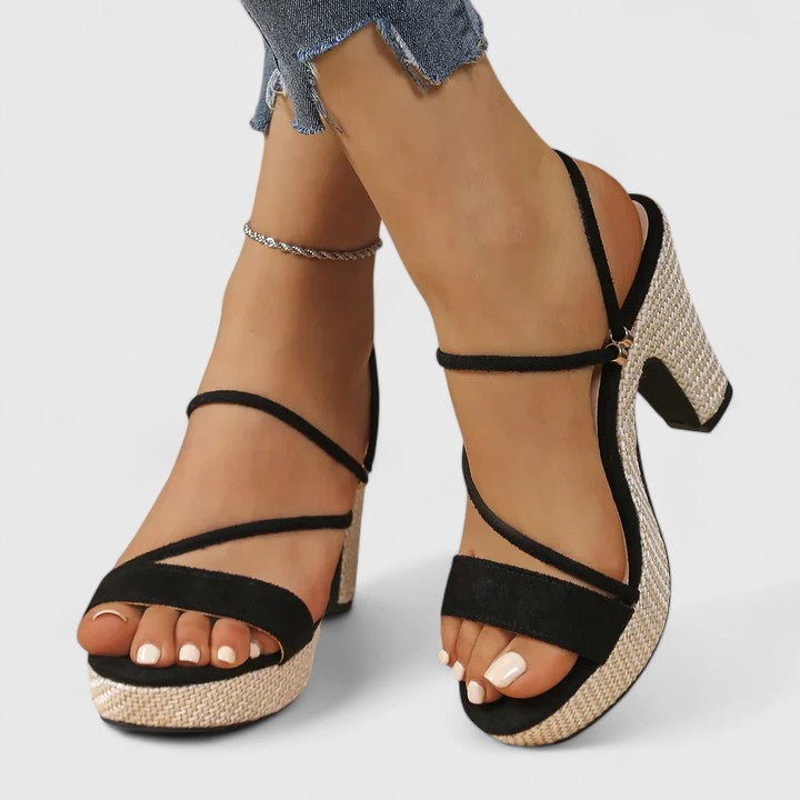 Lorienna | Women's Heels Comfortable Cushioned Insole - Elegant Sophisticated Stylish Wear
