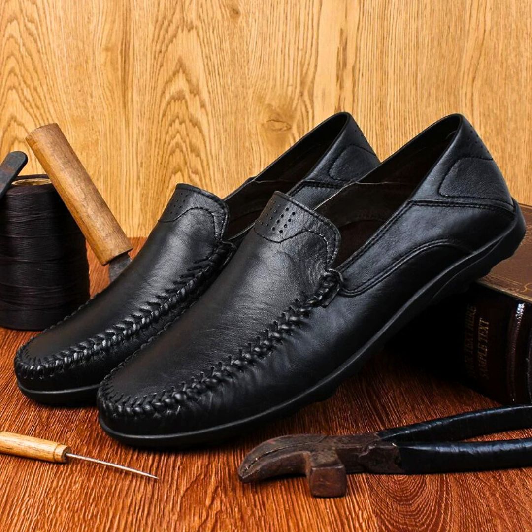 Leather Loafers Lightweight Flexible Sole – Marlow