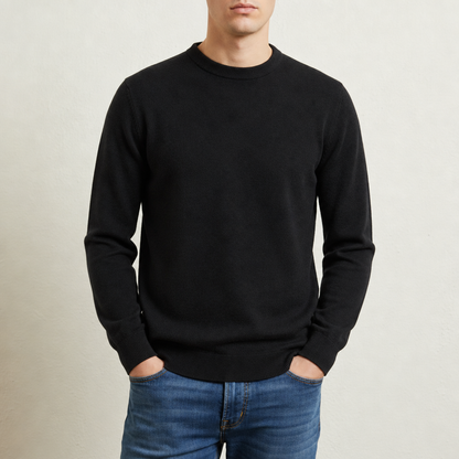 Cashmere Blend Mock Neck Sweater Regular Fit – Arden