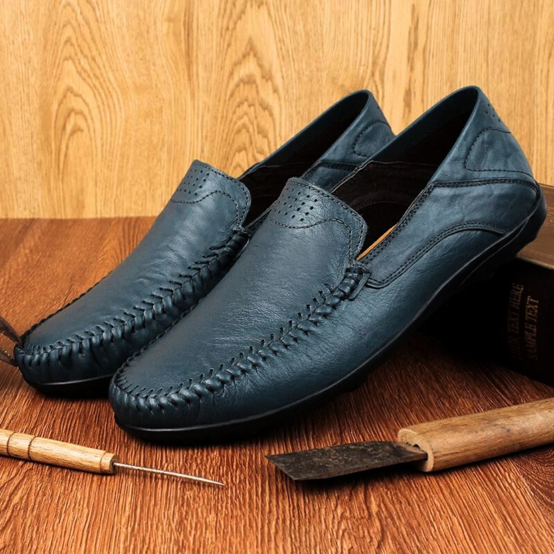 Leather Loafers Lightweight Flexible Sole – Marlow
