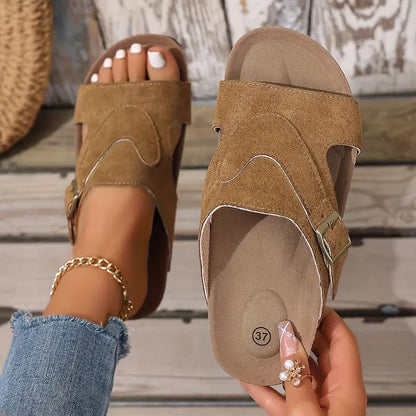 Lydia Slip-On Sandals with Lightweight Support and Comfortable Fit