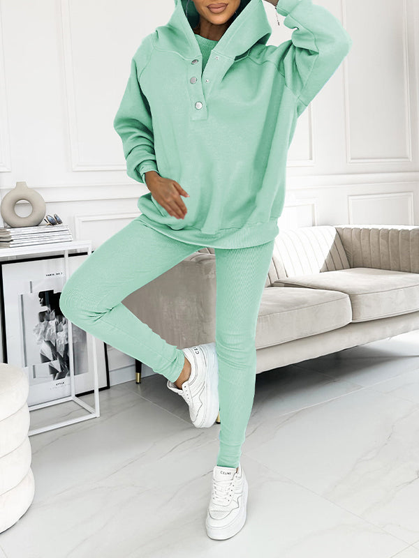 Elodie Sæt med Bukser og Hættetrøje – Komfortabel og Stilfuld Casual Wear