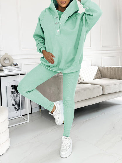 Elodie Sæt med Bukser og Hættetrøje – Komfortabel og Stilfuld Casual Wear