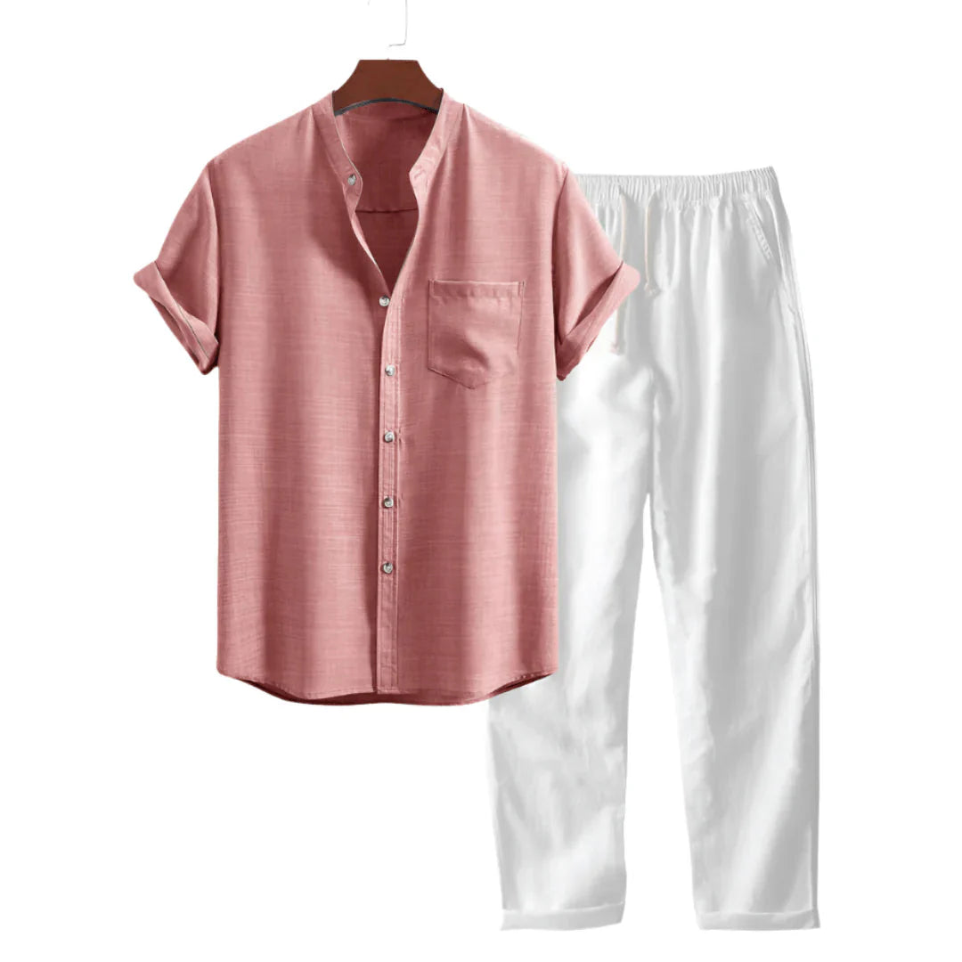 Chic Summer Ensemble - Elegant Stroll