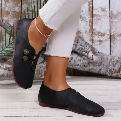 Noira Comfortable Stylish Flat Shoes with Elegant Slip-On Design