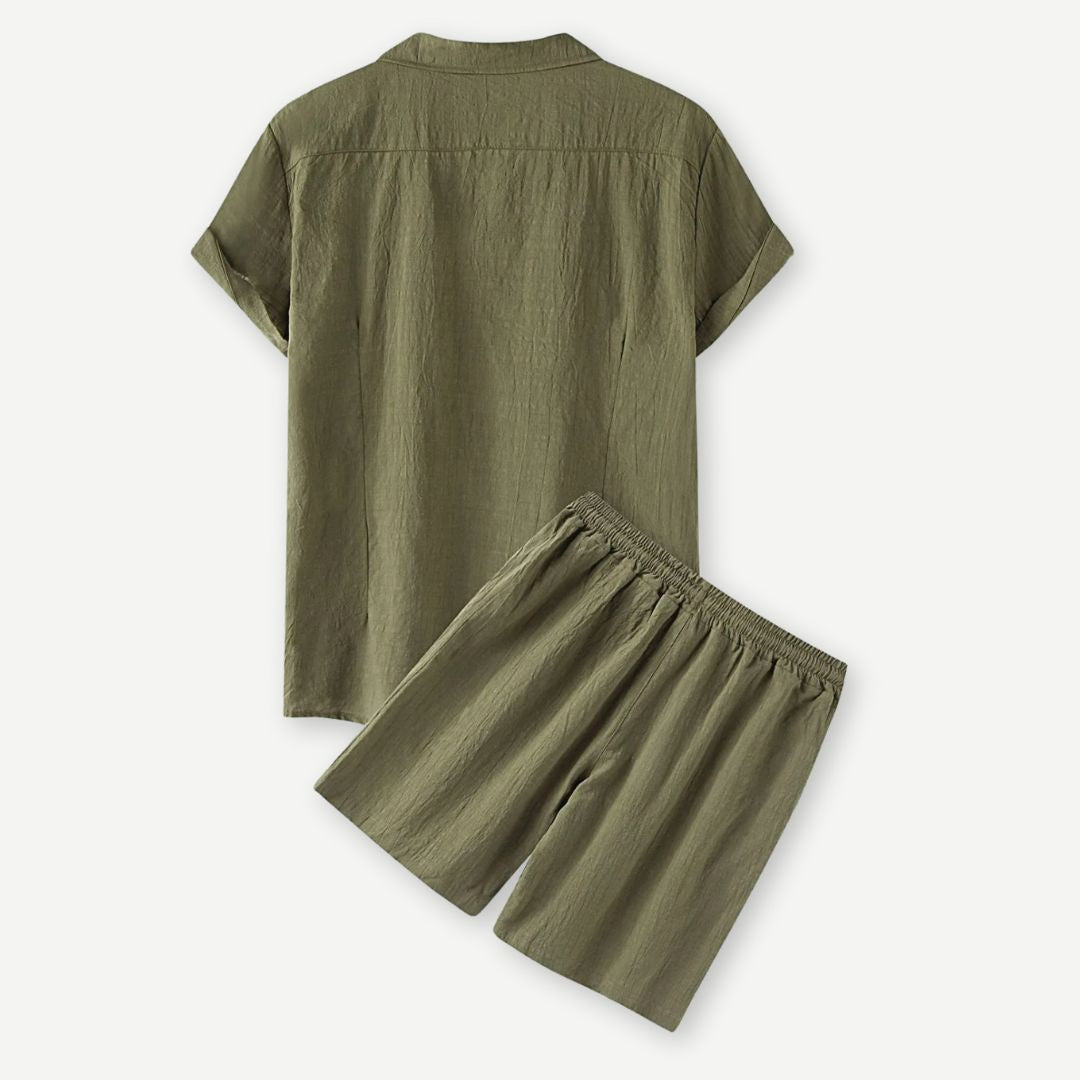 Linen Blend Set Relaxed Fit Lightweight Comfort – Marlowe
